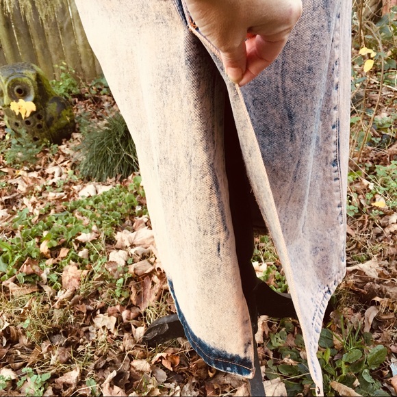 Last Exit Vintage Denim Jean Skirt - Picture 4 of 15